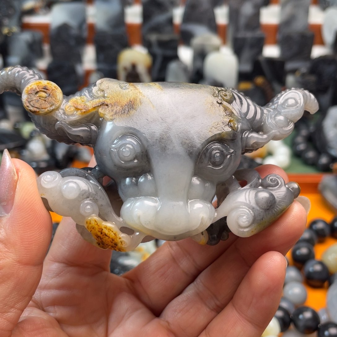 和田玉把件未镶嵌