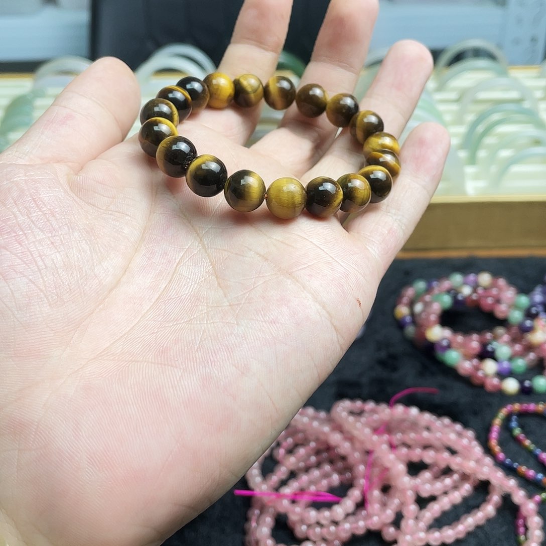 手串未镶嵌水晶虎眼