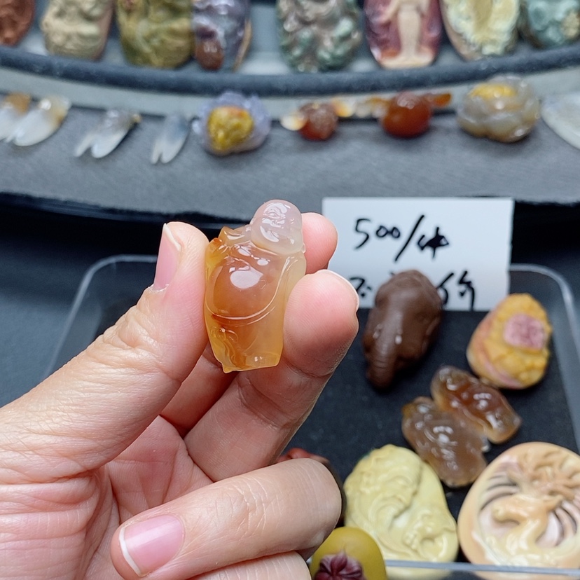 【闪购商品】定制玛瑙吊坠未镶嵌