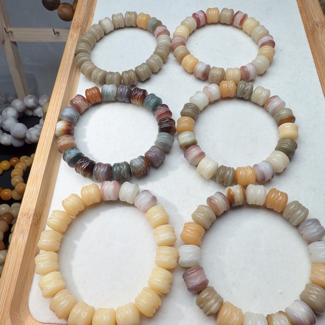 手串菩提根/象牙果卡12双层汉堡