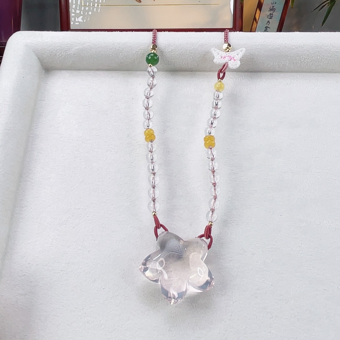 水晶颈饰未镶嵌水晶