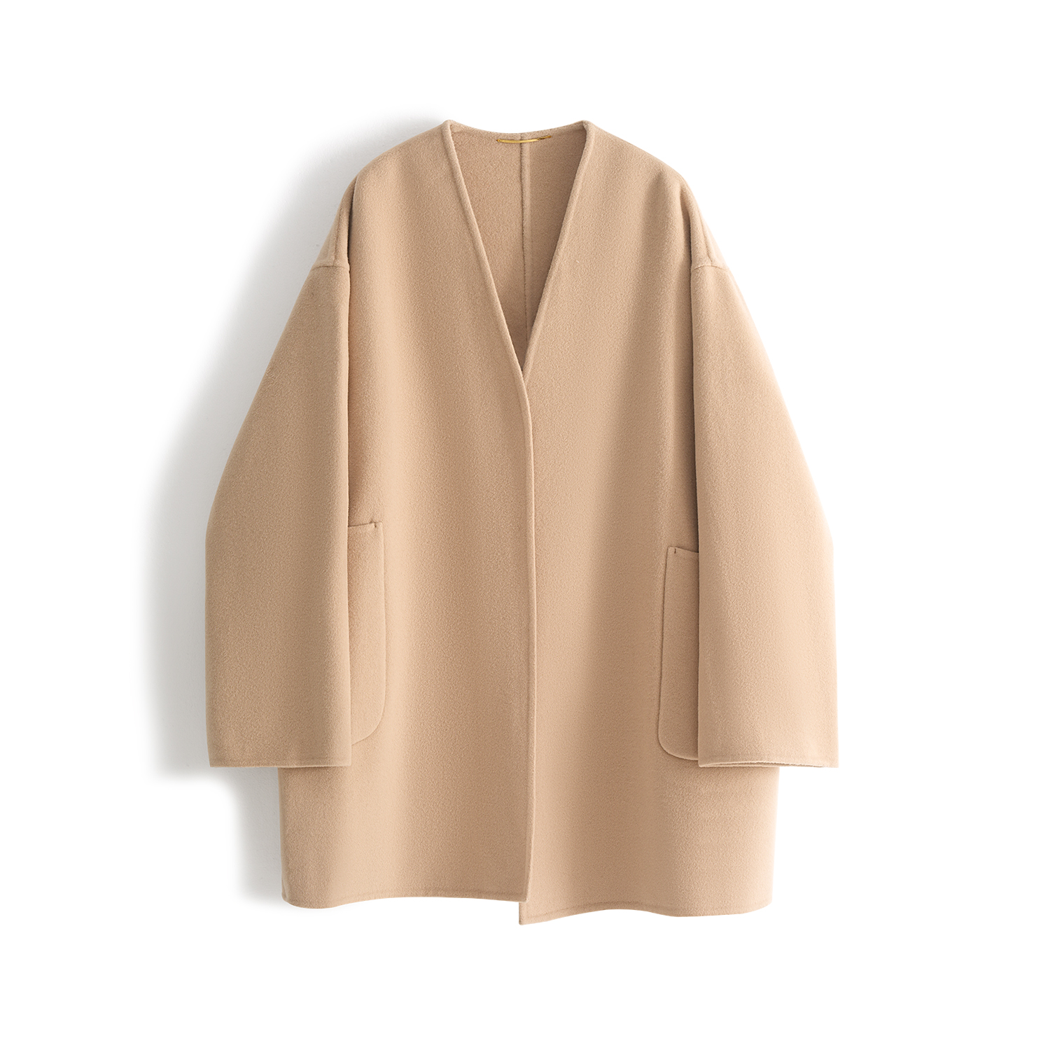 【LAZYVISION】秋冬新品设计师宽松极简风气质时尚大衣外套ZM2-7611