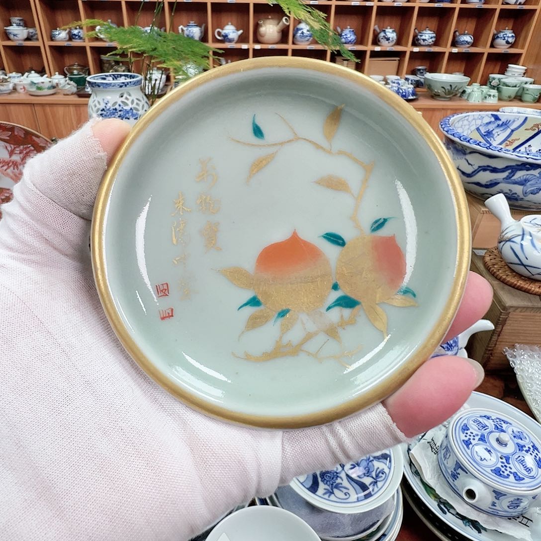 柴窑茶具茶壶茶杯盘子