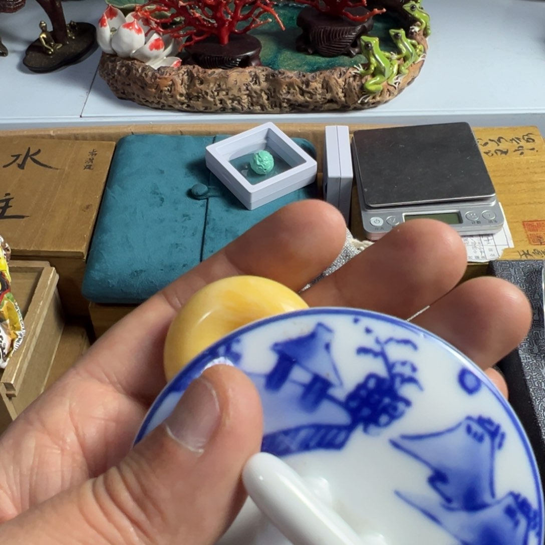 紫砂茶宠我家粉皮真好看啊