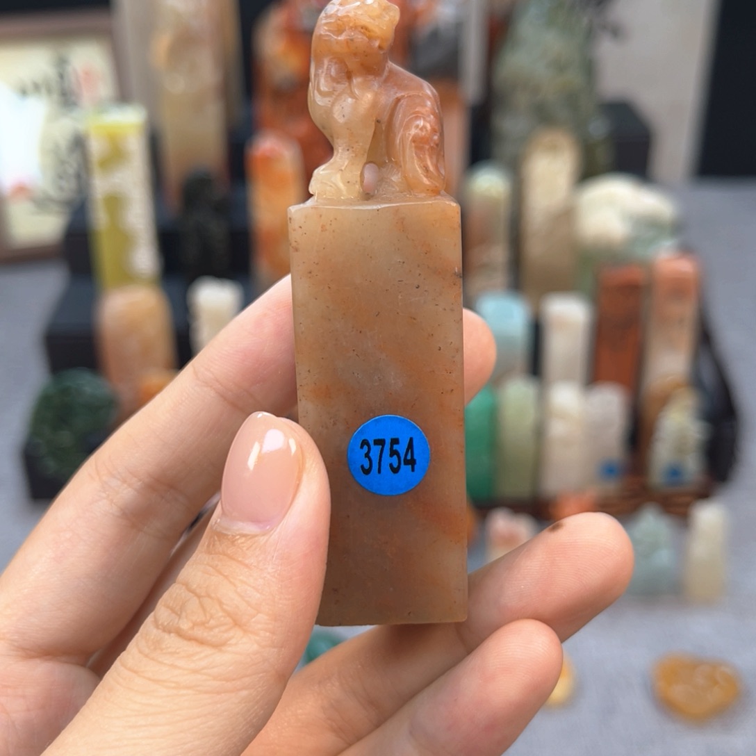 寿山石印石3754。                 