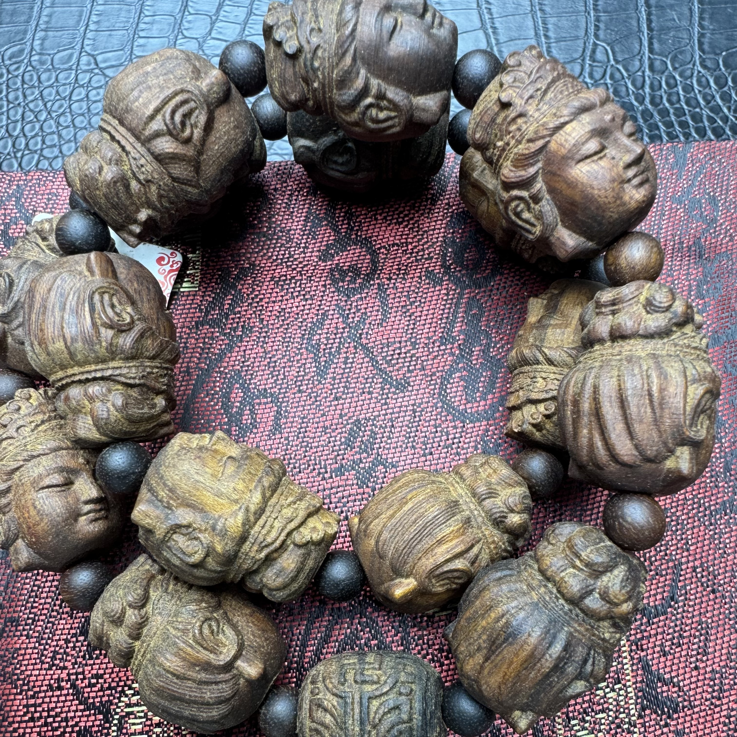 （开总文玩）天然沉香木串250