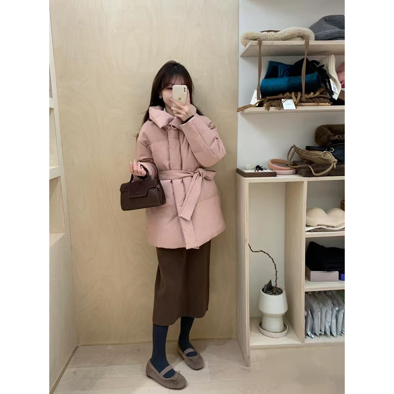 短款时尚百搭加厚保暖韩版秋冬羽绒服YB9075