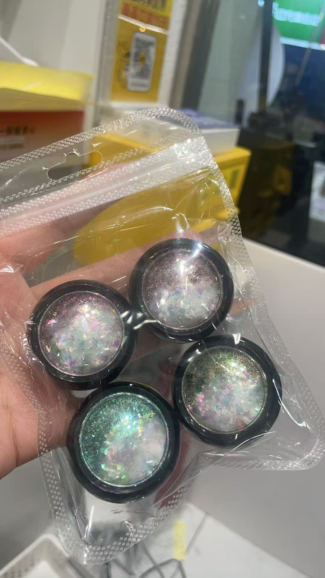 希妹美甲 四色轻薄云锦粉