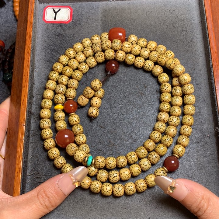 星月菩提吊坠菩提