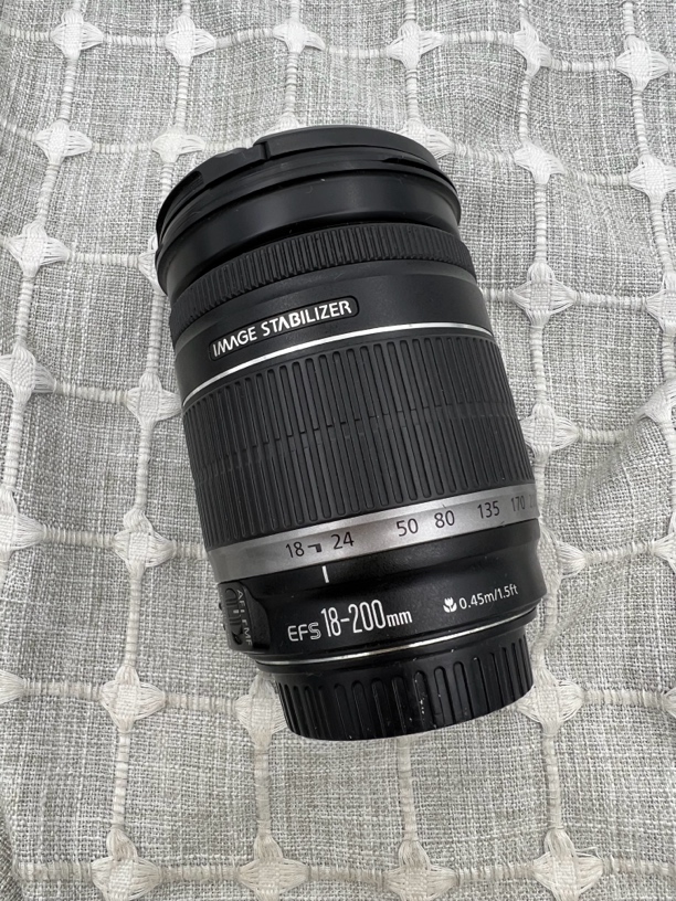 9新 Canon/佳能 EF 18-200 单反相机镜头 一镜走天下 半画幅