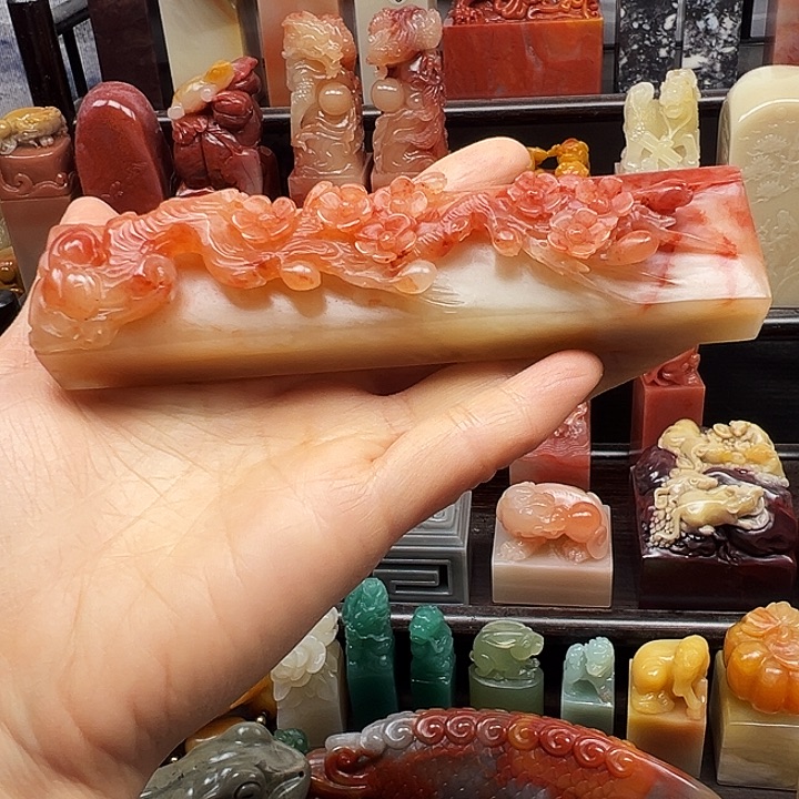 印石寿山石寿山石手工雕刻