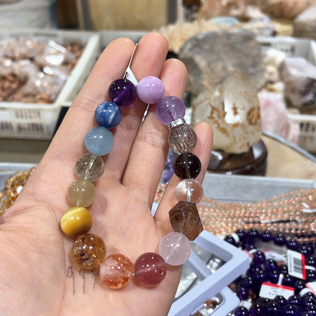 水晶手串未镶嵌多样性发一条d b 662