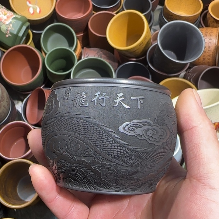 茶杯紫砂全手工制作工艺