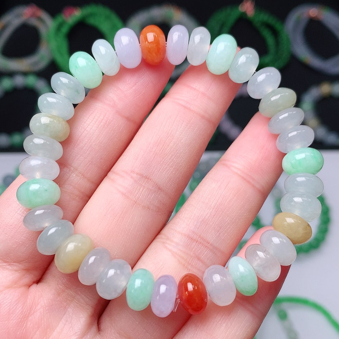 翡翠手链未镶嵌翡翠