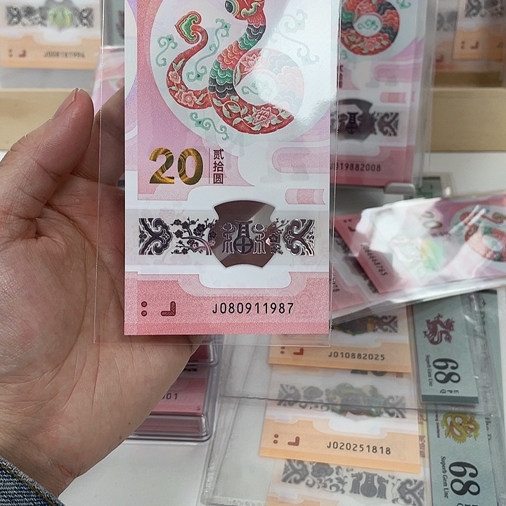 塑料蛇钞-1987——————————