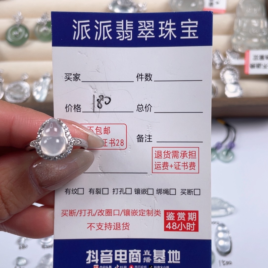 颈饰银S925镶嵌翡翠