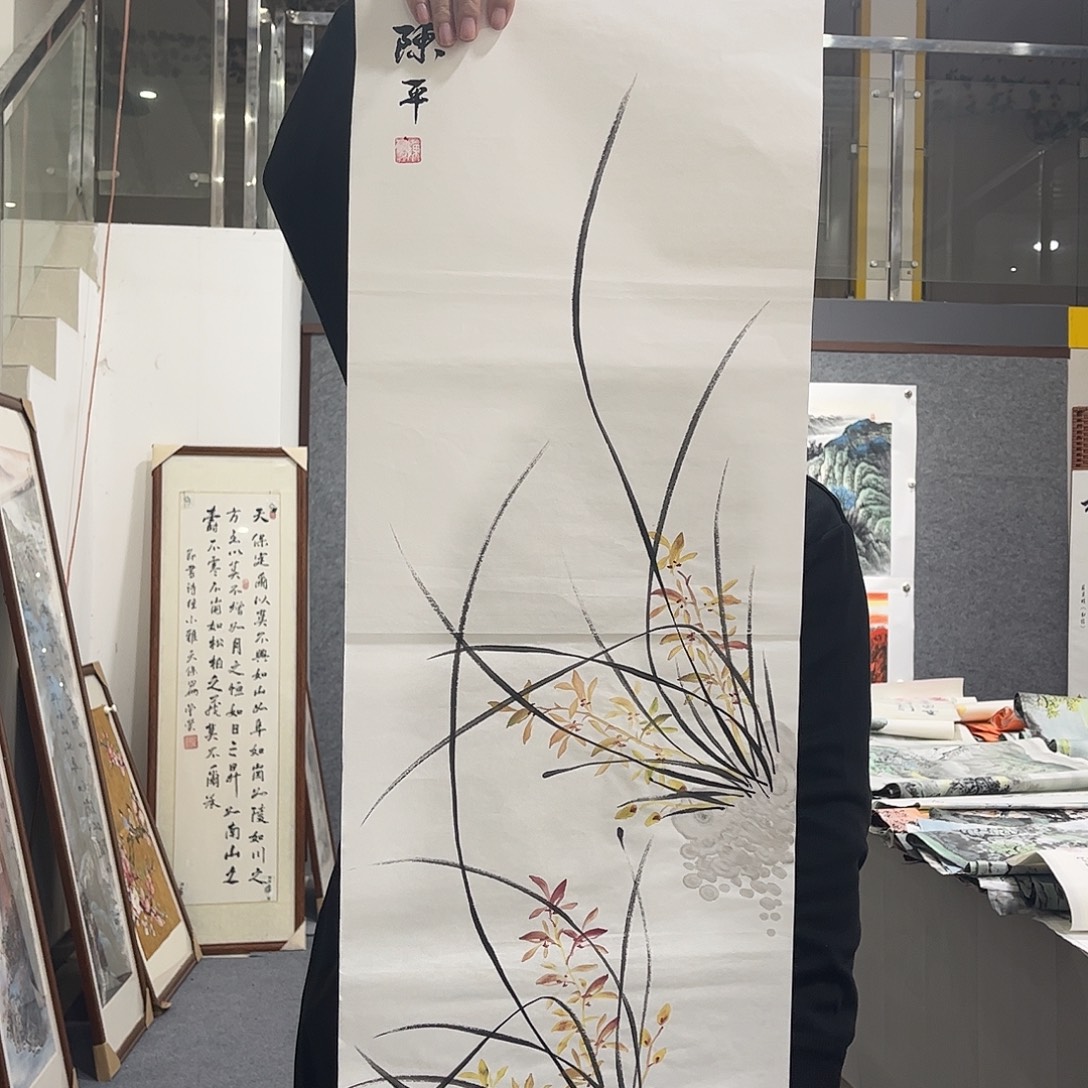 国画LT国画作品单幅任发