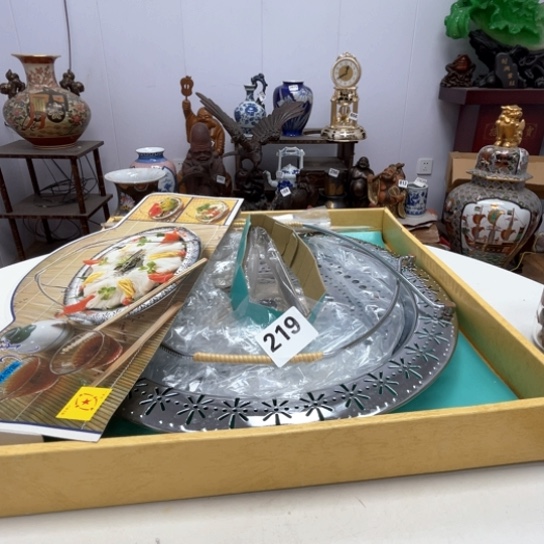 瓷片摆件工艺品瓷器摆件777 