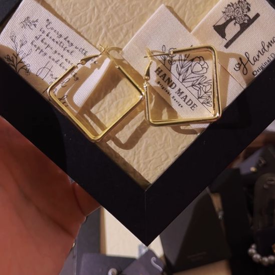 琉璃纯铜合金时尚耳饰合金耳饰