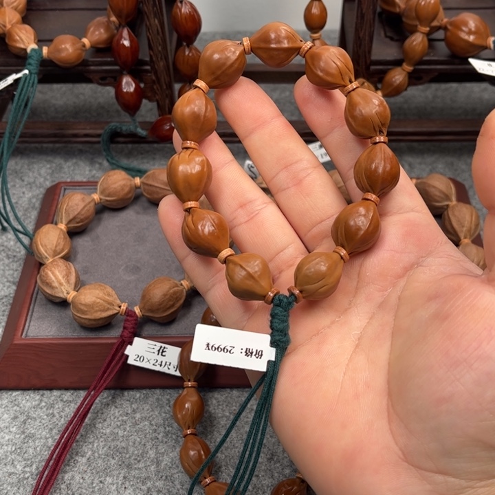 橄榄核手串/手链冒**梦16*21三面佛