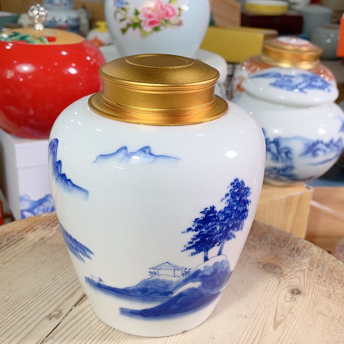 【闪购商品】罐陶瓷茶叶罐密封罐