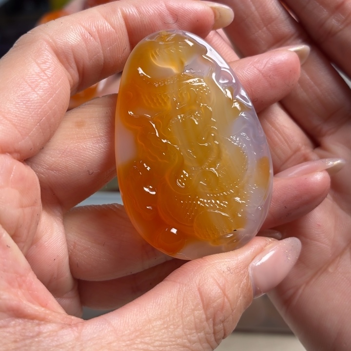 玛瑙/玉髓未镶嵌吊坠(不含链)