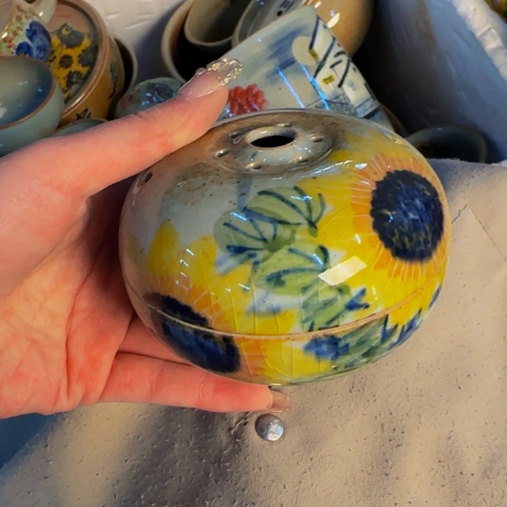 瓷片景德镇陶瓷手工手绘