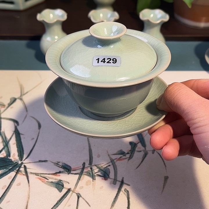 汝瓷1429 青鸾汝瓷汝州发货