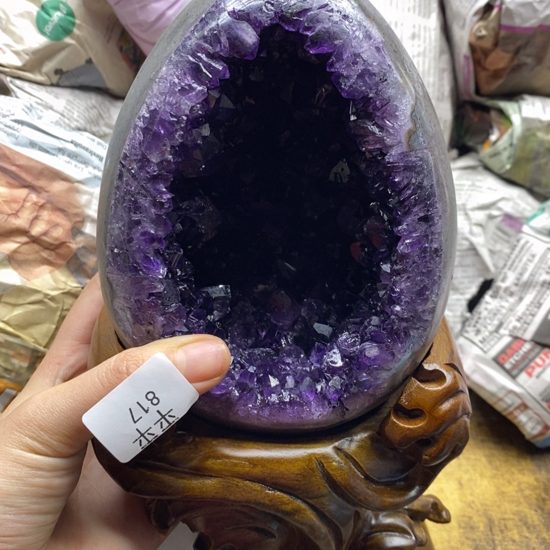 紫晶乌拉圭未镶嵌