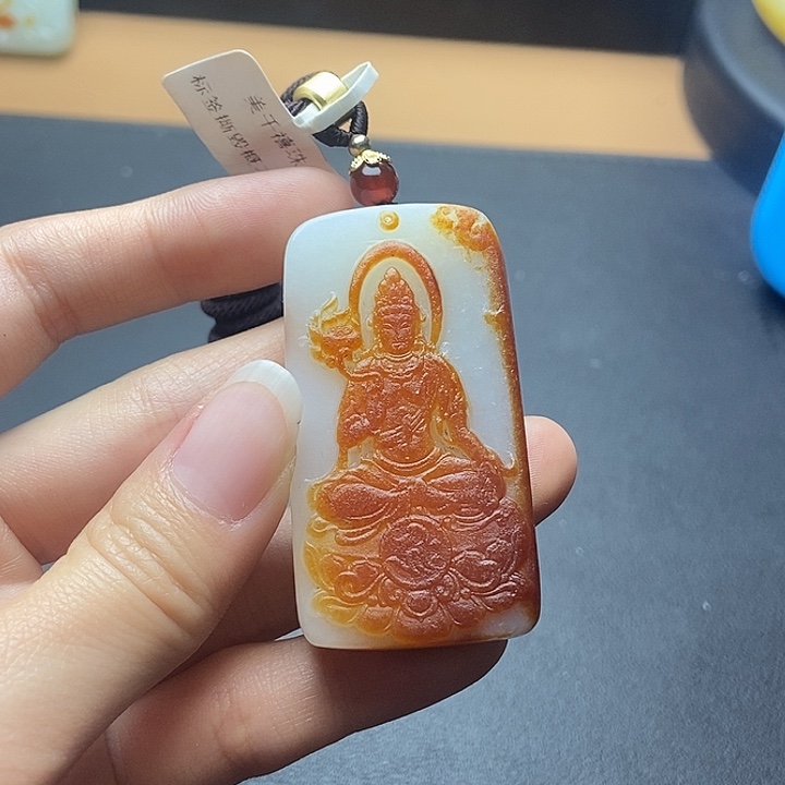 和田玉未镶嵌挂件N