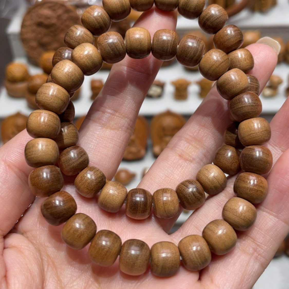 【闪购商品】檀香木手串/手链8×9随机发货一条