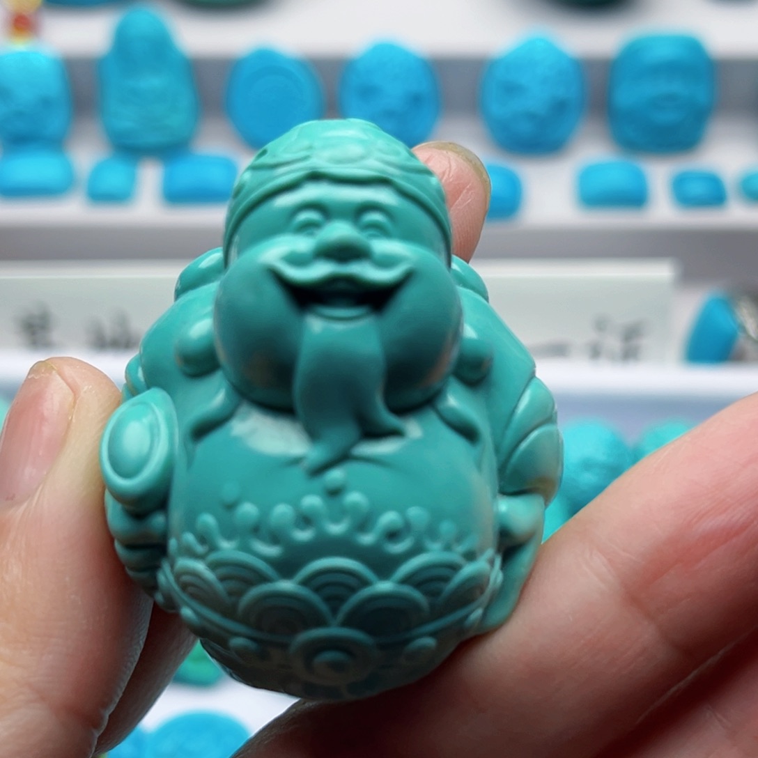 绿松石挂件未镶嵌