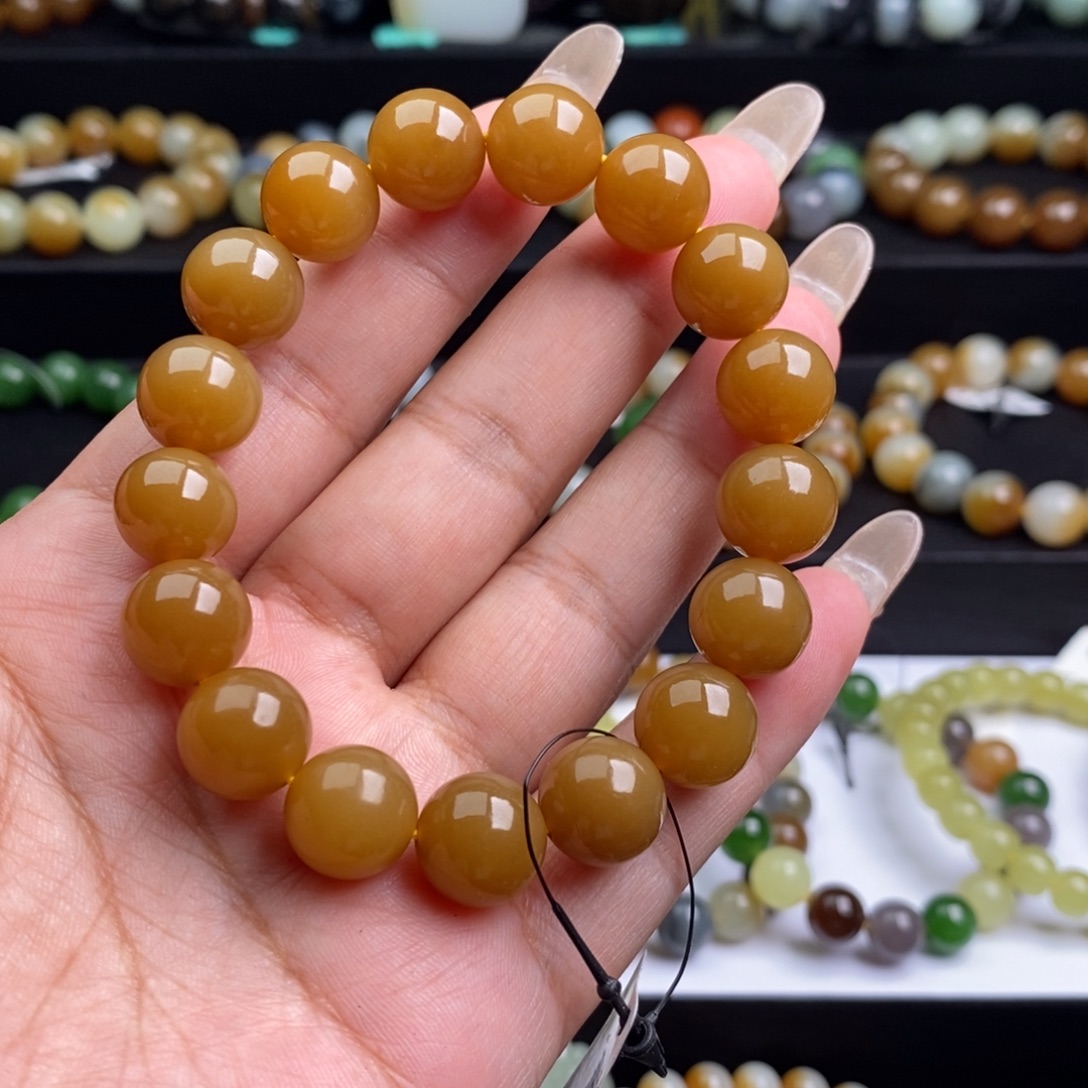 清***)未镶嵌手串和田玉