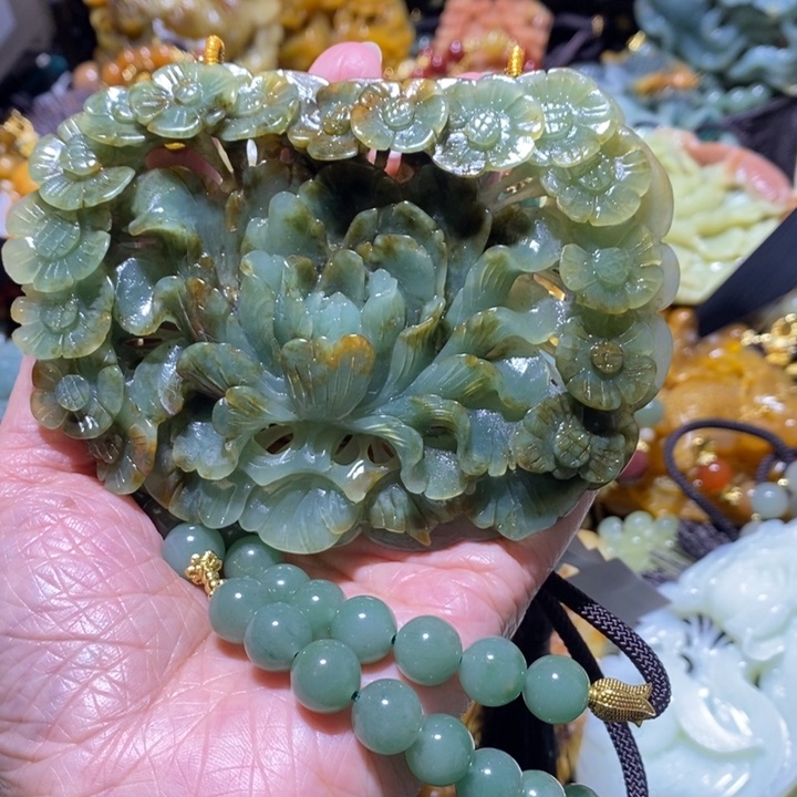 岫玉岫玉吊坠未镶嵌