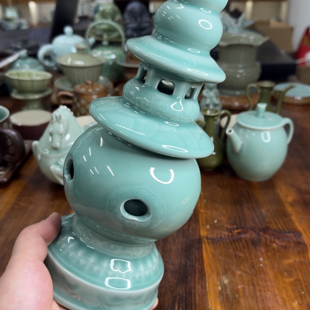 小仲青瓷茶器微瑕7079