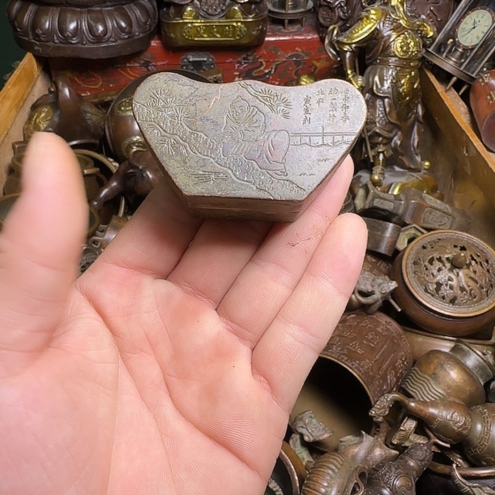 铜材质文玩摆件装饰