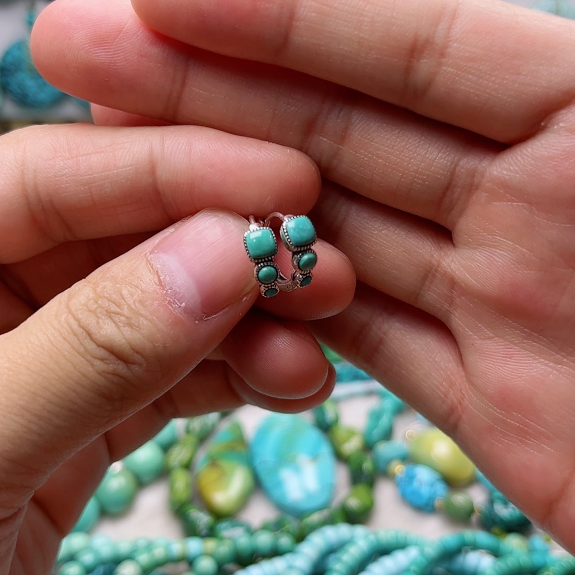 【闪购商品】绿松石珠宝奇石未镶嵌