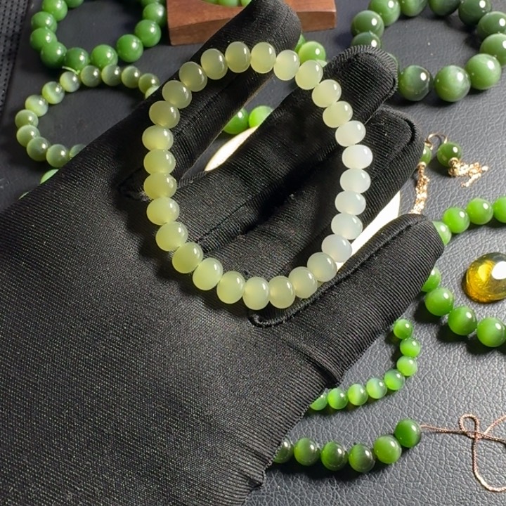 和田玉（白玉）手串未镶嵌