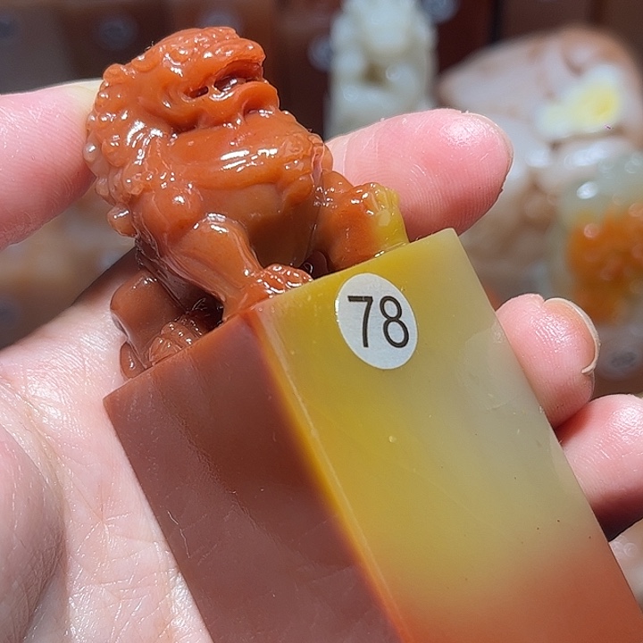 老挝石老挝保利石印章