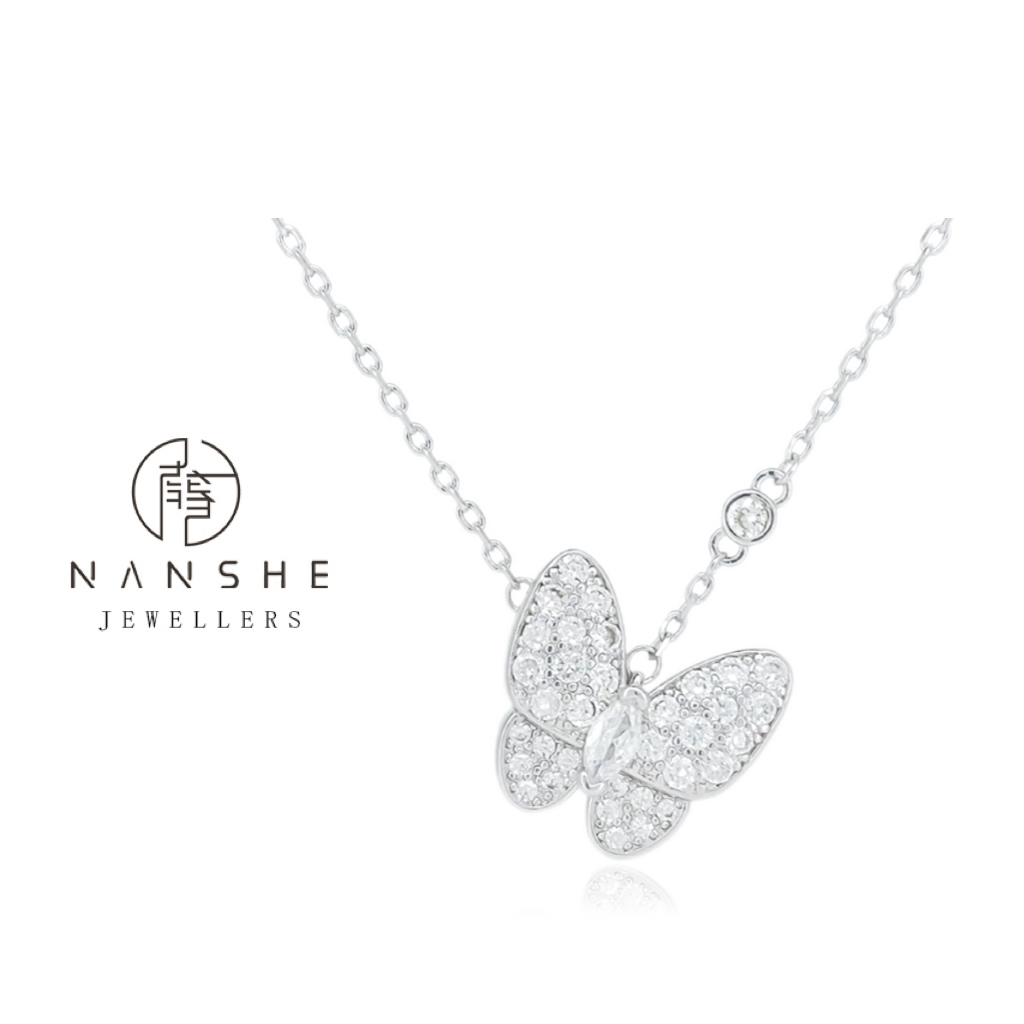 NANSHE/南奢 两色蝴蝶项链气质时尚百搭