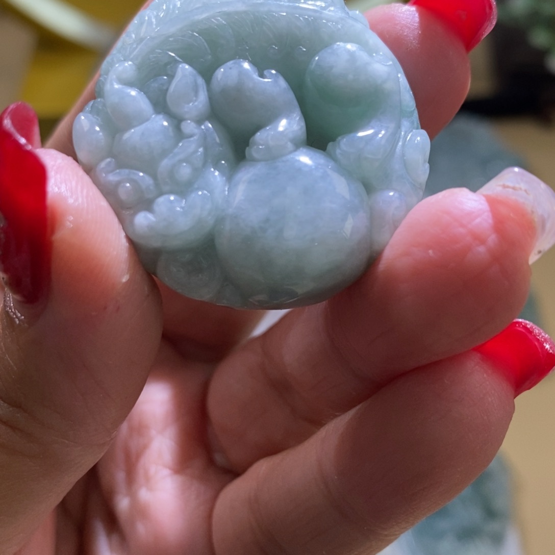 【闪购商品】翡翠颈饰未镶嵌貔貅