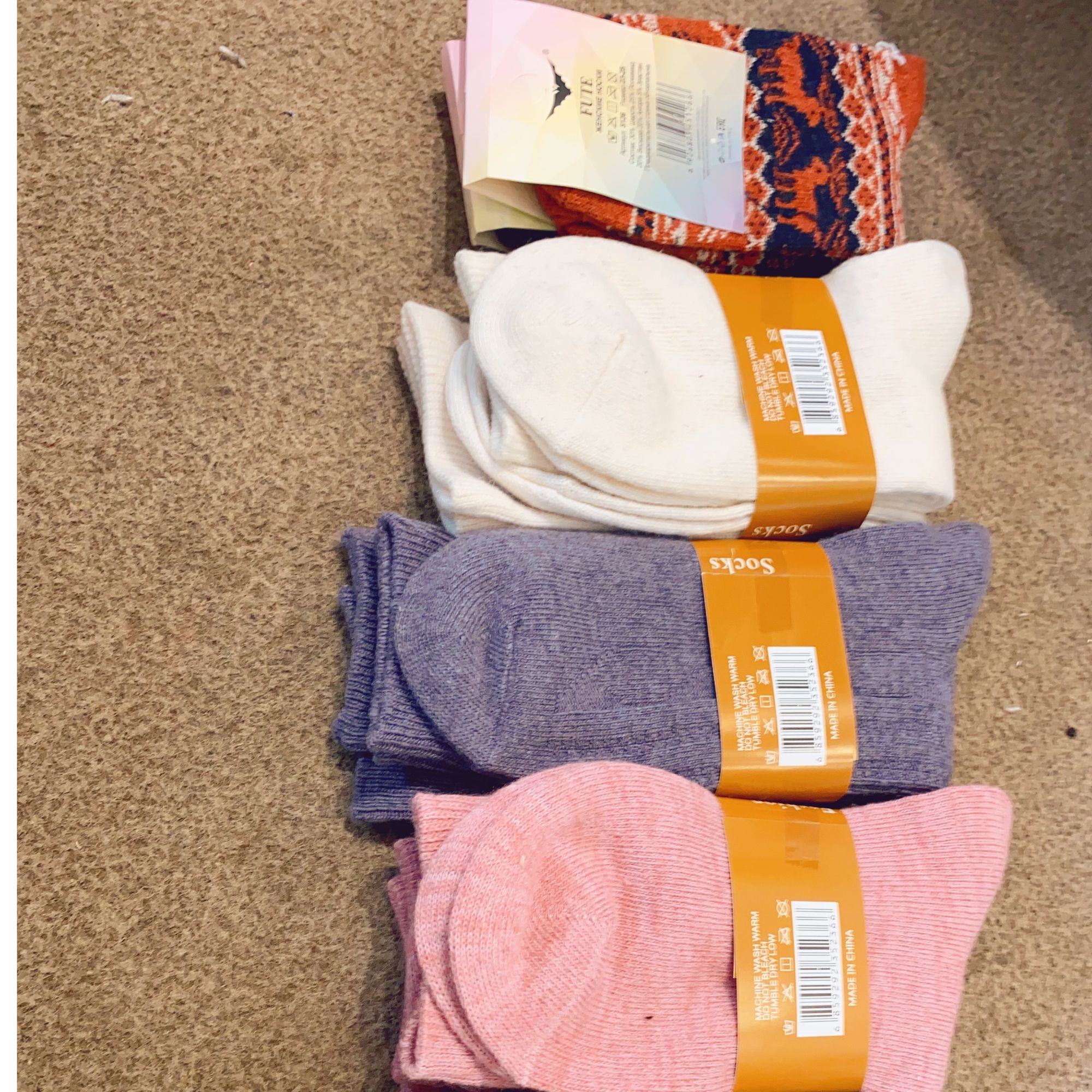 2025年原木新品袜子