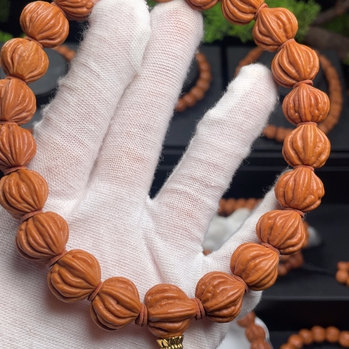 木质类精品桃核手持