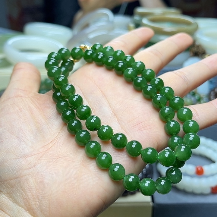 和田玉手链未镶嵌