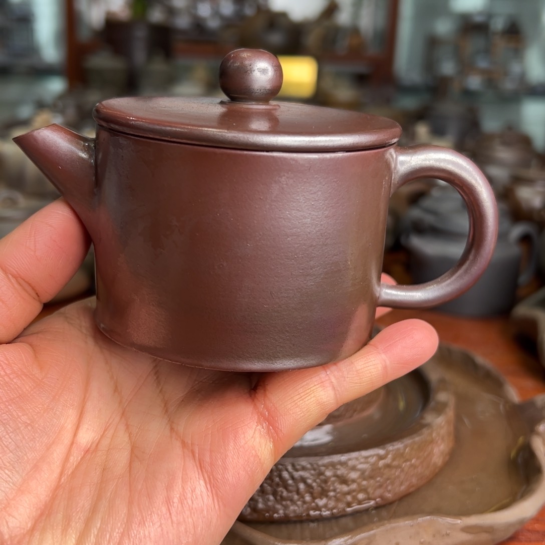 贵台龙窑柴烧茶壶28