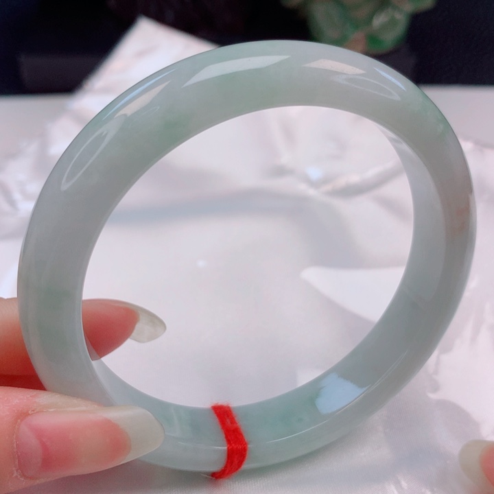 翡翠未镶嵌手镯60圈