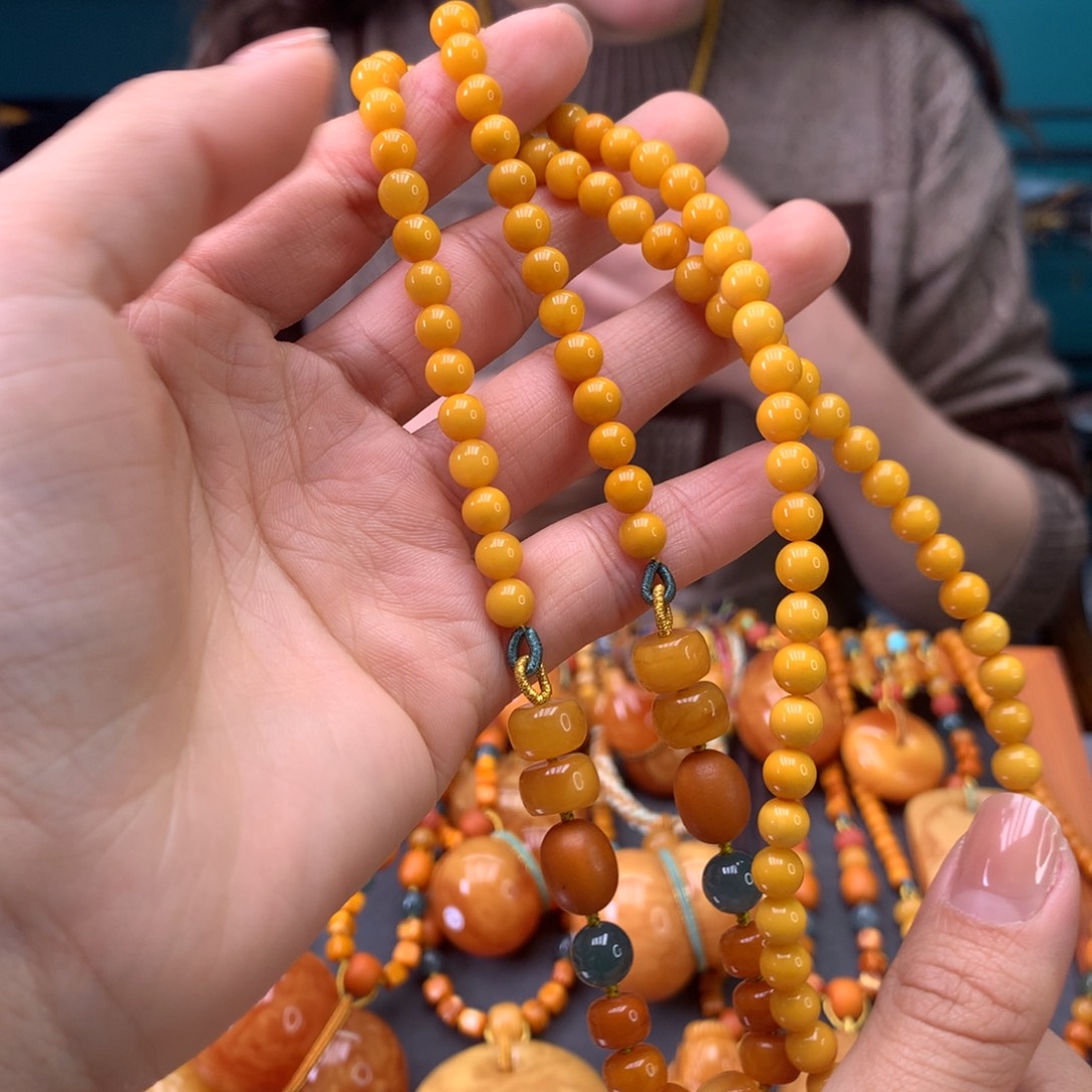 蜜蜡未镶嵌裸石蜜蜡挂链