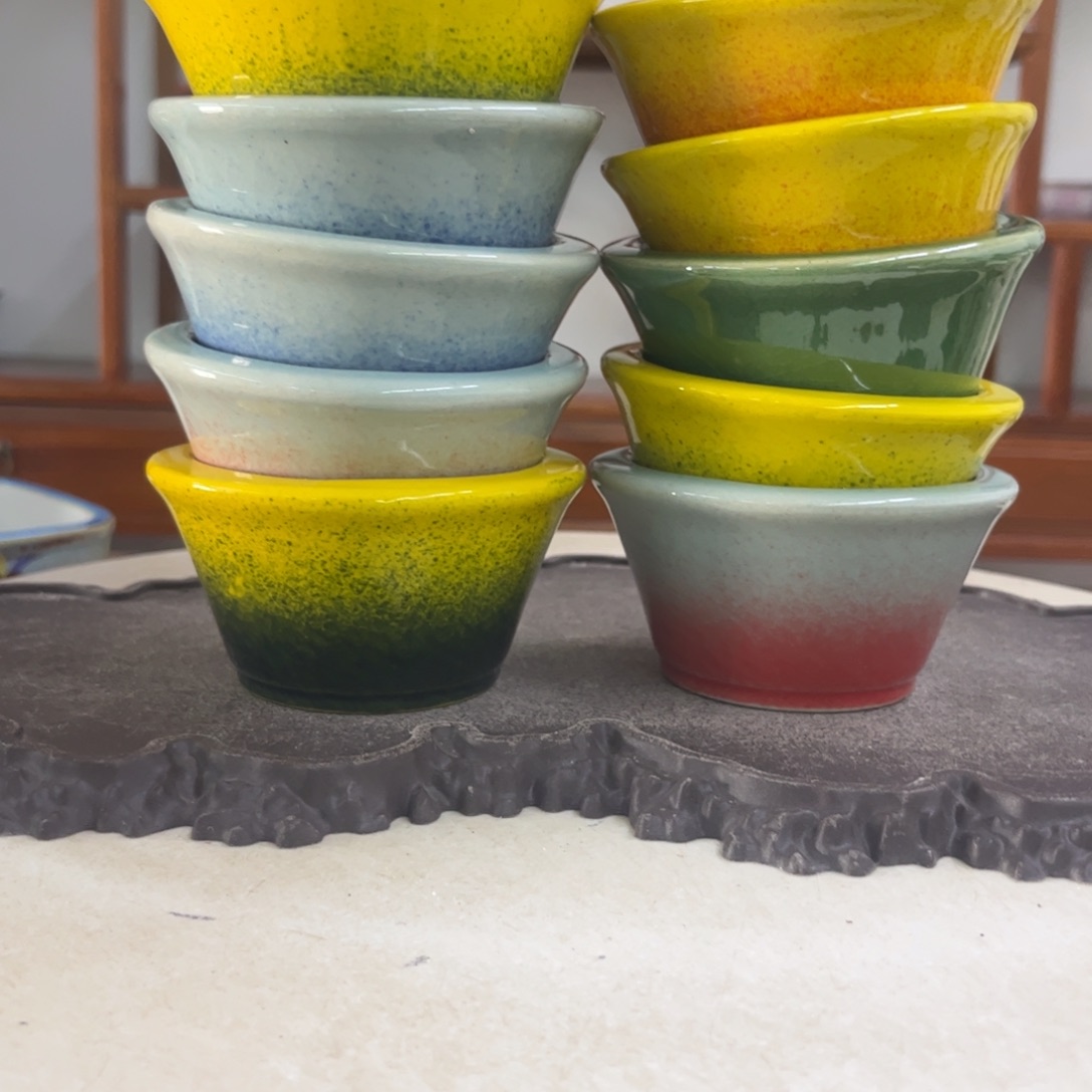 紫砂花盆瑕疵5/10-10。。。