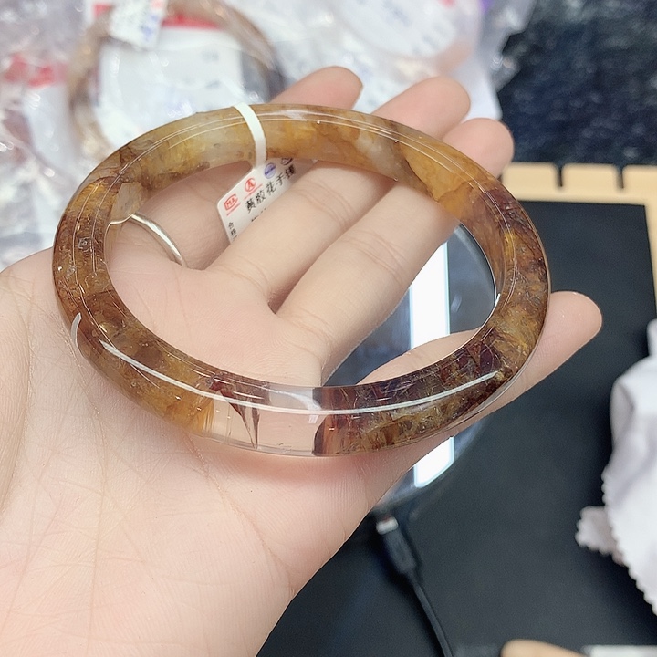 水晶手镯未镶嵌134（6162事实上）