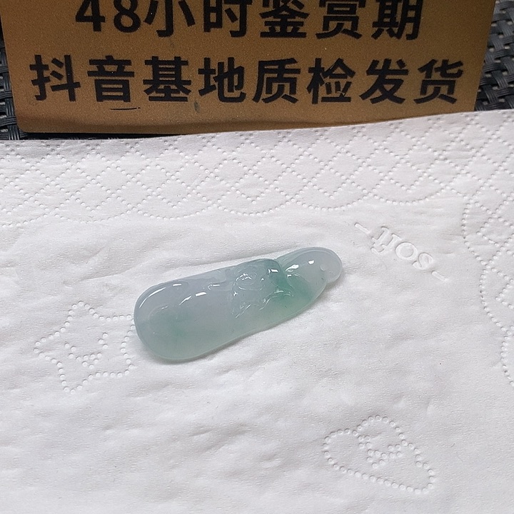 颈饰未镶嵌翡翠鱼
